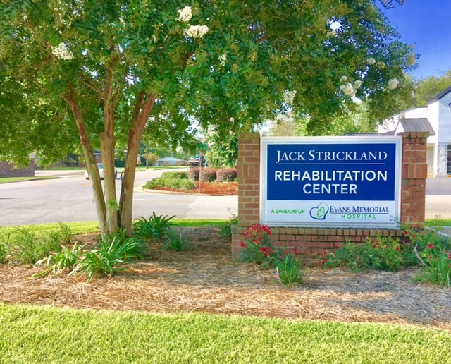 Evans Orthopedic Clinic at the Jack Strickland Rehabilitation Center at 310 North River Street in Claxton