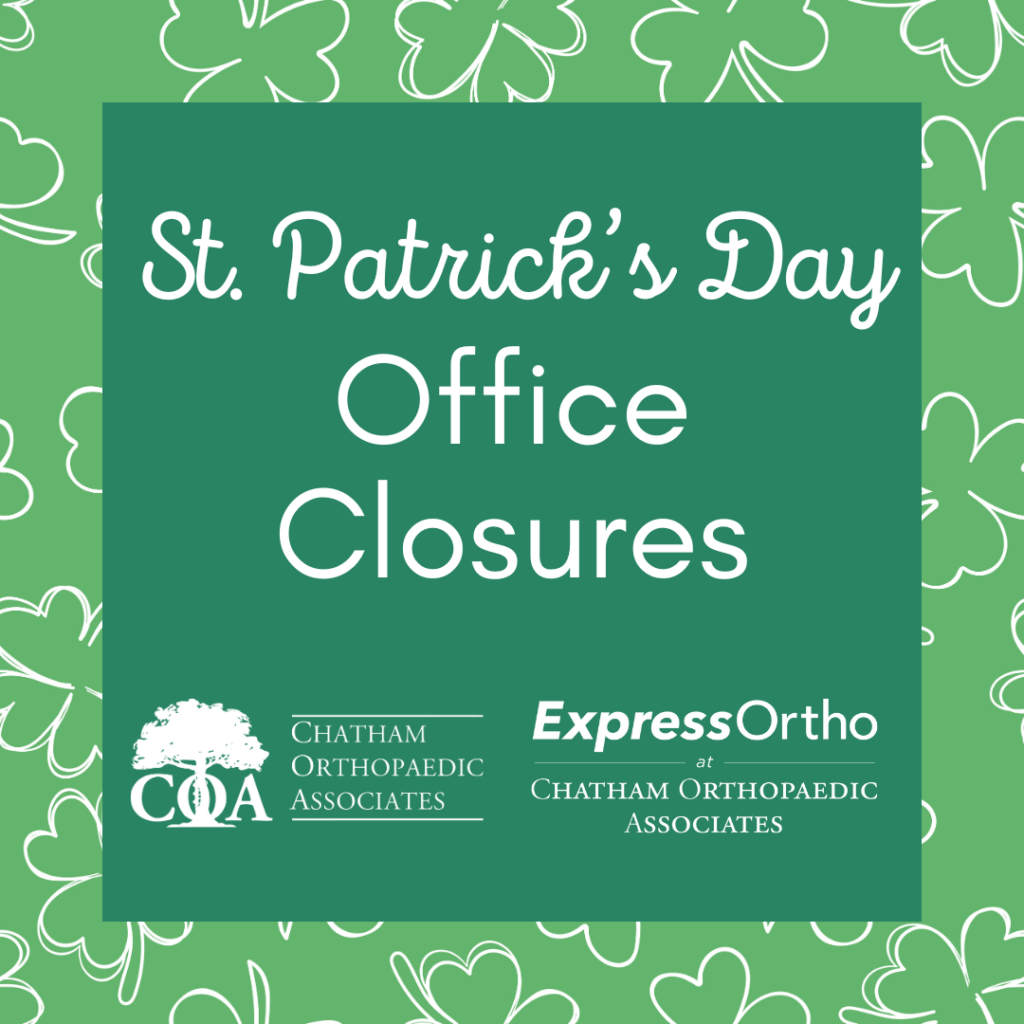 St. Patrick's Day Office Closures